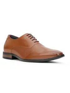 Bata Men's Oxford Shoes | Classic & Stylish Lace-Up Formal Shoes for Office, Business & Special Occasions | Comfortable, Durable & Timeless Footwear Tan