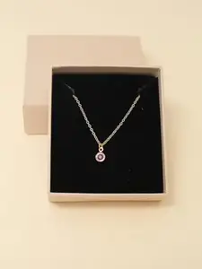 EDSTROM Eve Necklace - Gold Plated Alloy Pearl Pendant Necklace for Women & Girls | Classic Fashion Jewellery | Party, Wedding, Festive Wear