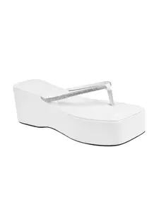 SELFIEE Platform Fashion Stylish Casual Wedges Heel Attractive Design Fancy Sandal Comfortable Sole For Womens & Girls