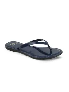Carlton London Women Navy Comfortable Solid Fashion Casual Sandal, Outdoor, Party and Holidays with Heels (40)