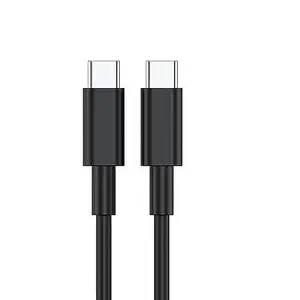 Ranbir Original Type C to C Cable for Honor Play5 Youth, Play6C, Play6T, Play6T Pro, Tab 7, Tablet V7, Tablet V7 Pro, Tablet X7 USB Type-C to Type-C PD Cable - 2R.4,BLK