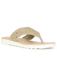 Bata Women's Slip-on Sandal - BEIGE (4 UK) (5798485)