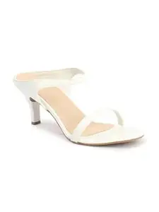 Carlton London Women’s Strappy Slip-On Heeled Sandal