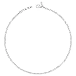 GIVA 925 Silver Classy Anklet,single | Gifts for Women and Girls | With Certificate of Authenticity and 925 Stamp | 6 Months Warranty*