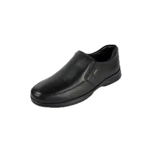 Mochi Men's Black Slip On Closure Formal - Slip On with Flat Sole UK/8 EU/42(19-669)