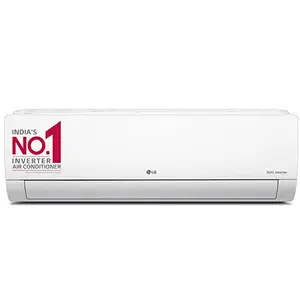 LG LG 1.5 Ton 3 Star DUAL Inverter Split AC (Copper, Super Convertible 5-in-1 Cooling, HD Filter with Anti-Virus Protection, 2022 Model, PS-Q19YNXE, White)