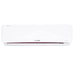 Lloyd 1.5 Ton 5 Star Hot & Cold Inverter Split AC (5 in 1 Convertible, 100% Copper, Anti-Viral + PM 2.5 Filter, 2023 Model, White with Red Deco Strip, GLS18H5FWRHC) price in India.