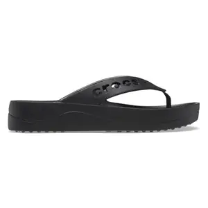 Crocs Baya Black Flip-(208395-001)-7 UK Women (W9)