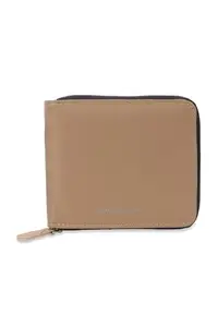 Van Heusen Women Polyurethane Brown Solid Wallets