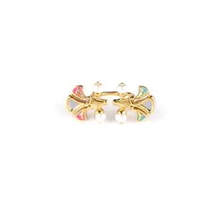 Shaya by CaratLane Chalka Re Ring in Gold Plated Brass