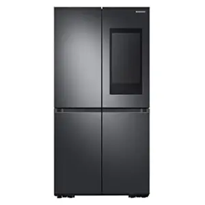 Samsung 865L 4-Door Flex French Door BESPOKE Family HubTM Refrigerator Appliance RF87A9770SG (Black Caviar)