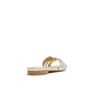 Aldo Deandra Women's Gold Flat Sandals