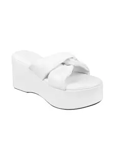 SELFIEE Platform Heel Perfect for Every Occasion Sandals Light Weight Comfortable & Trendy Party Wedges Heels for Girls & Women