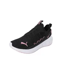 Puma Womens Softride Carson Fresh WNS Black-White-Mauved Out Running Shoe - 4 UK (31123902)