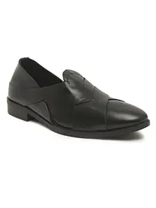TEAKWOOD LEATHERS Teakwood Genuine Leather Casual Shoes for Men(Black-9)