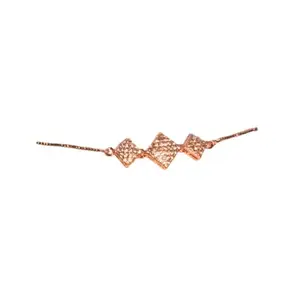 Stylish and adjustable Gold Bracelet – The PerfectGift for Girls (available in 3 colors) silver,gold, rose gold