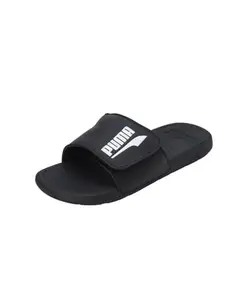 Puma Unisex-Adult Cool Cat 2.0 V FS BX Black-White Slide - 3 UK (39096201)