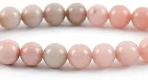 AAMRAPALI SILVER GEMS AAMRAPALI Pink Opal Calm Bracelet - Genuine Stones for Emotional Balance | Handcrafted Design, Ideal for Fashion Enthusiasts, Gift-Giving, and Everyday Use | Exceptional Craftsmans...
