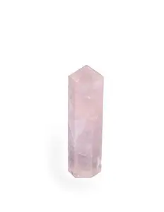 chandan agate Natural Rose Quartz Pencil Obelisks for Reiki Healing and Crystal Healing Stone Size 70-100 mm Approx
