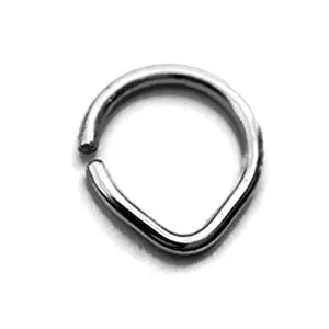 925 Silver Nose Ring Septum Triangle Hoop Latest Design Nose Ring- Septum - Nostril - Helix - Daith - Tragus - Conch