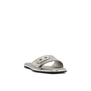 Aldo REMILAA-IN022 Ladies PEWTER Flat Sandals