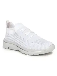 ABROS Men's ASSG0186O Murfree-O Sports Shoes -White/L.Grey -8 UK