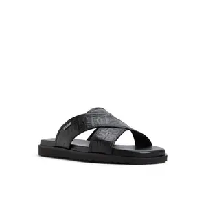 Aldo OLINOA-IN004 Men Open Black Strap Sandals