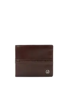 Da Milano Genuine Leather Brown Men Wallet with Multicard Slot (0111B-OL)