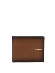 Da Milano Genuine Leather Brown Men Wallet with Multicard Slot (10467)