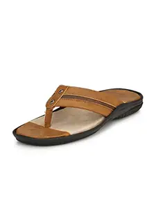 Centrino Tan Slipper For Mens 1028-3