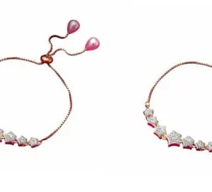 Women's Feelings Bracelet, Adjustable, Valentine Gift for Girlfriend Wife Women & Girls(D-13)