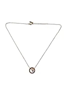 Custom Closet By Rushali Anti-Tarnish Gold Chain with Pendant