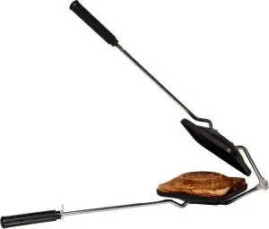 Hometronics Classic Range Non-Stick Non-Electric Gas Sandwich Toaster Toast (Grill Toaster)