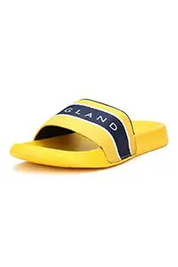 Peter England Yellow Flip Flops