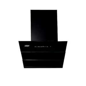 Mercy Appliances - the customer's choice Mercy-PIE 90 Kitchen Chimney | 90 cm Black Design with Advanced Motion Sensor and Auto-Clean Filterless Technology | High-Performance Suction, Quiet Operation, Durable and Stylish for Modern Kitchens