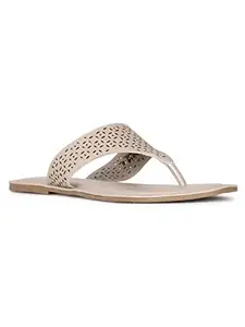 Bata Women's BELLE TH. Thong (5710214_NATURAL_8 UK)