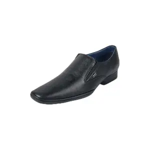 Mochi Men's Black Slip On Closure Formal Slip On with Low Heel UK/11.5 EU/46(19-601)