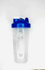 Krishna Enterprises Set of 1, 900 ml Each Blue Unbreakable Shaker/Sipper Pet Bottle, 100% Leakproof, BPA-Free Blender Bottle, Ideal for Water, Whey Protein, Preworkout, Shakes