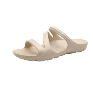 Women Cream Slippers-Flip Flop 7 UK
