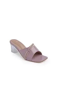 Creattoes Women and Girl Heel Sandal | 4 | Pink-2713