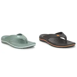 Liberty MEN BEACHTIME GREEN SLIPPER - 10 UK MEN BEACHTIME BROWN SLIPPER - 10 UK