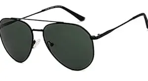 VINCENT CHASE EYEWEAR Vincent Chase By Lenskart | Full Rim Pilot Branded Latest and Stylish Sunglasses | Polarized and 100% UV Protected | Men & Women |