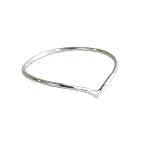 V Band Ring Solid 925 Sterling Ring Daily Use Band Ring