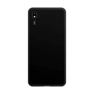 VickCase Samsung Galaxy A2 Core, Sm-A260F/Ds, Sm-A260G/Ds Mobile Back Cover (Smooth Silicone|CameraProtection|Black PL0302)