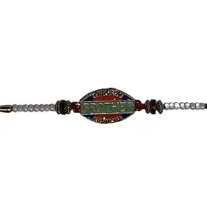 Raksha Bandhan Rakhi for Brother | Stylish Cool Bro Rakhi for Boys & Men | Lovely Gift Pack Of 1 Rakhi-010