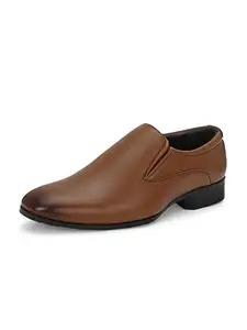 Eego Italy Slip On Formals - 56010-TAN-8