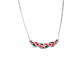 THEVELVETBOX Pendant Chain Necklace – Minimalist Everyday Jewelry