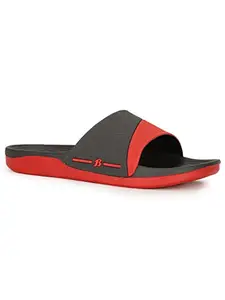 Bata Mens E- SAMULE Sliders, Red,