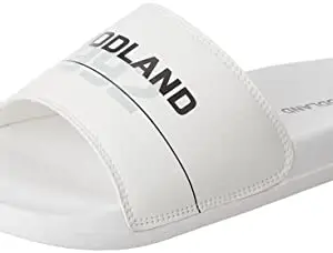 Woodland Men's White Flip Flop-UK 10 (44 EU) (FF 3889921)