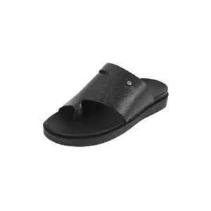 Mochi Men's Black Synthetic Slippers UK/8 EU/42(16-1120)